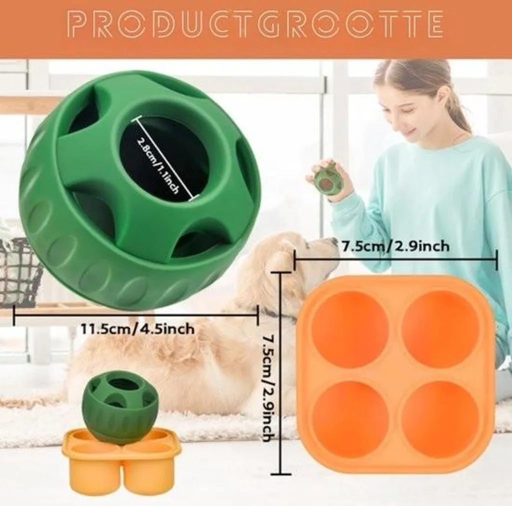Jouet interactif pour chiens et balle rechargeable garnissable