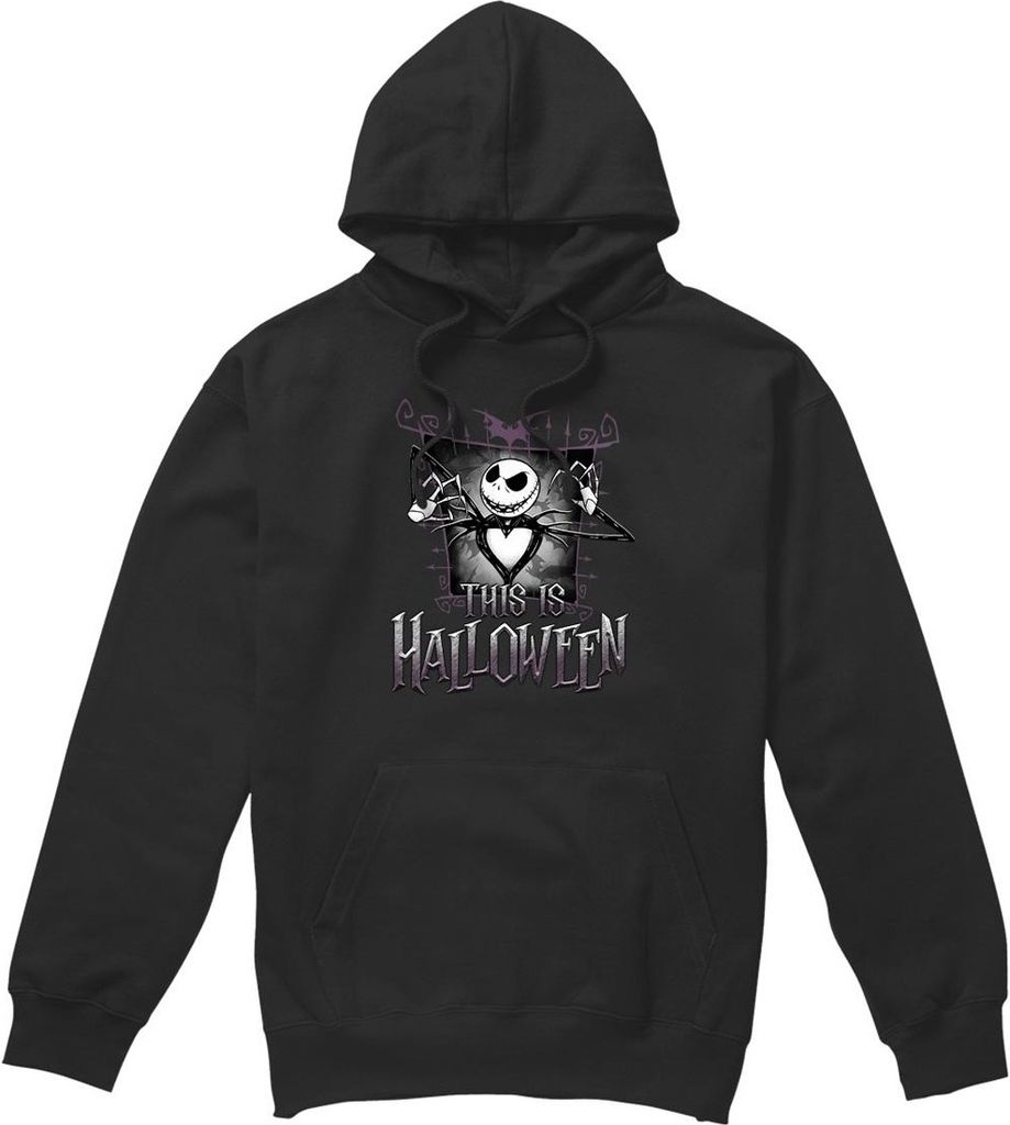The Nightmare Before Christmas - "This Is Halloween" Kapuzenpullover für Herren TV4733 (S) (Schwarz)