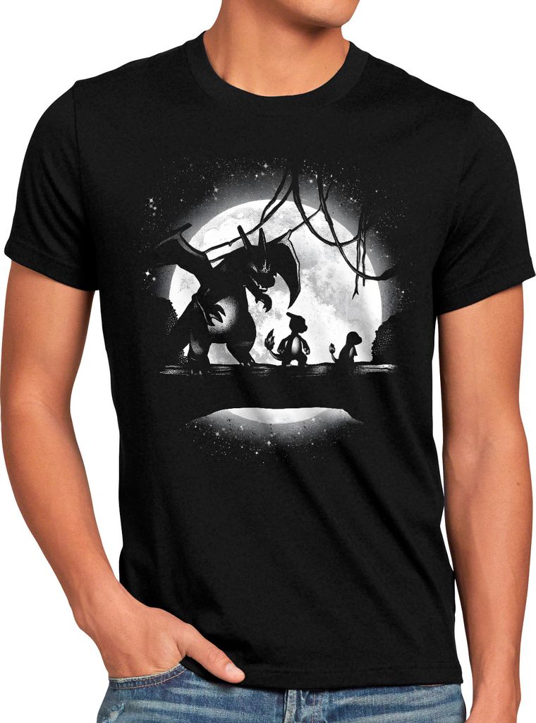 BaumwolleCloud Fire Evolution Herren T-Shirt monster game online