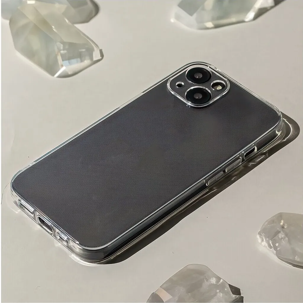 IVoler Cover Anti Ingiallimento Per IPhone 15 Pro Max - Trasparente, Antiurto Grado Militare, Protezione Fotocamera