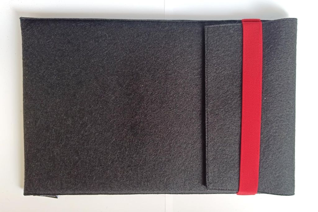Volla Tablet Filzhülle Textilhülle schwarz Produktbild 