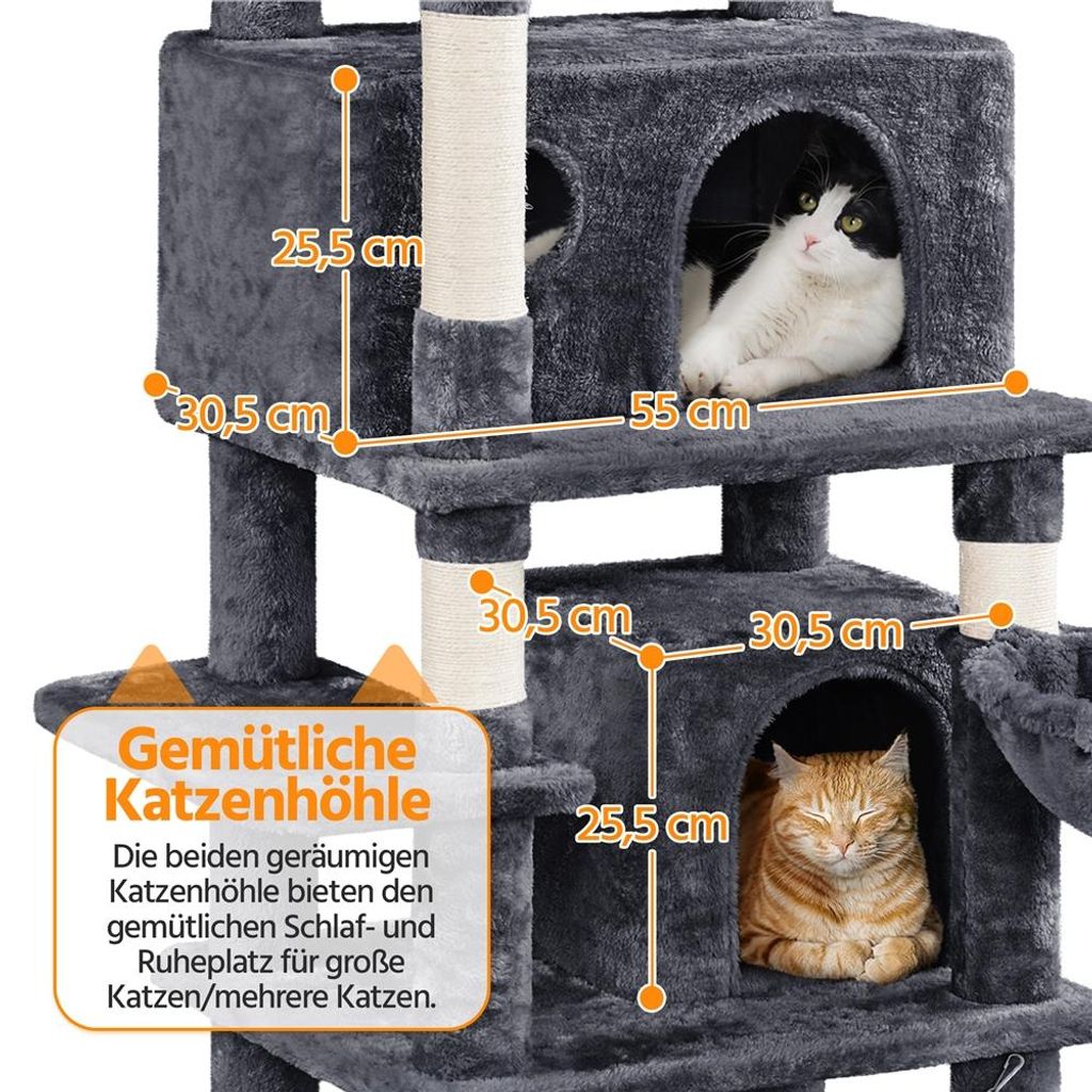 GUUSII HOME Katze Fensterliege Klappbares Katzenbett Fensterhängematte Fensterbank Hängematte Katzenliege Fensterbrett Fensterplatz Liegeplatz Katzen Mit 4 Saugnäpfen Einfach Zu Montieren (Grau