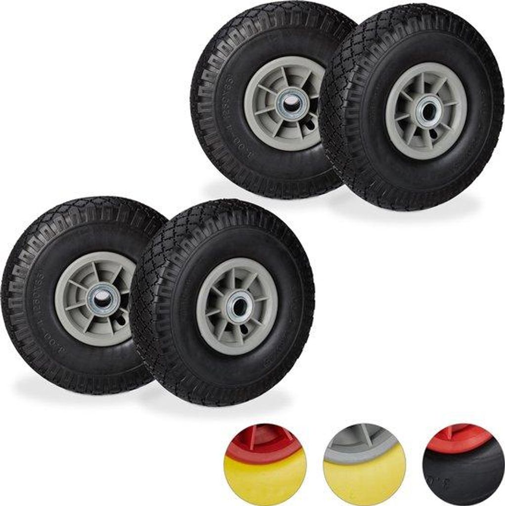 Radreparatur-Kollektion - 20 mm - schwarz-grau Eschmalztöne