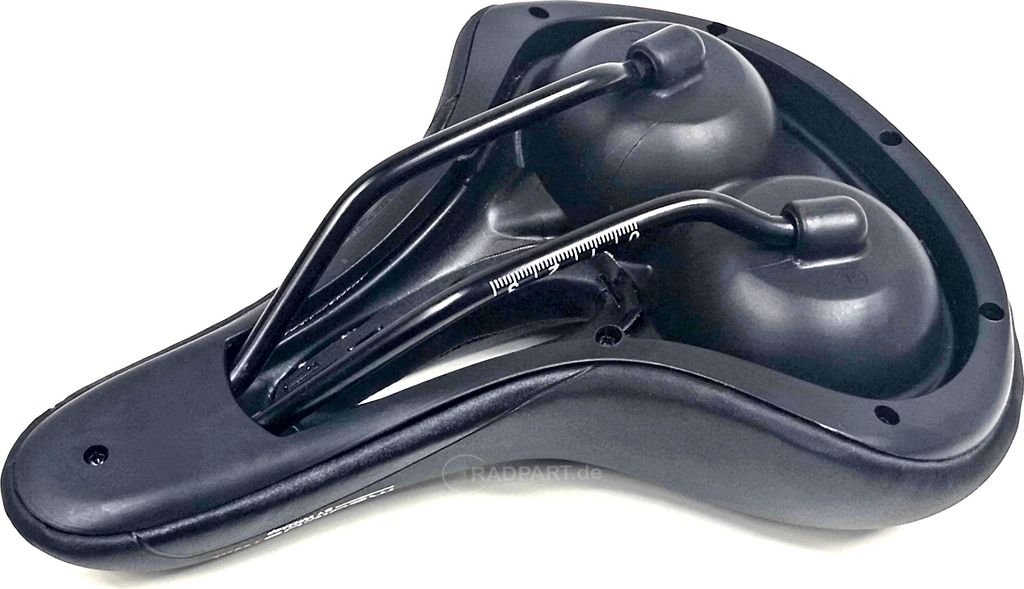 Wittkop Medicus 2.0 E-bike Sattel Schwarz 175 mm Schwarz Produktbild 8