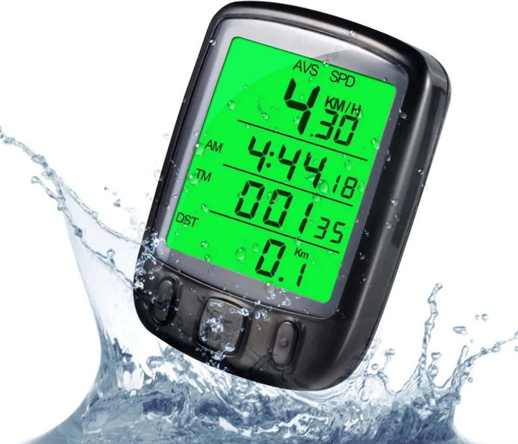 Bicykel Speedo Počítač na bicykli Tachometer Rýchlomer Obrázok produktu 7