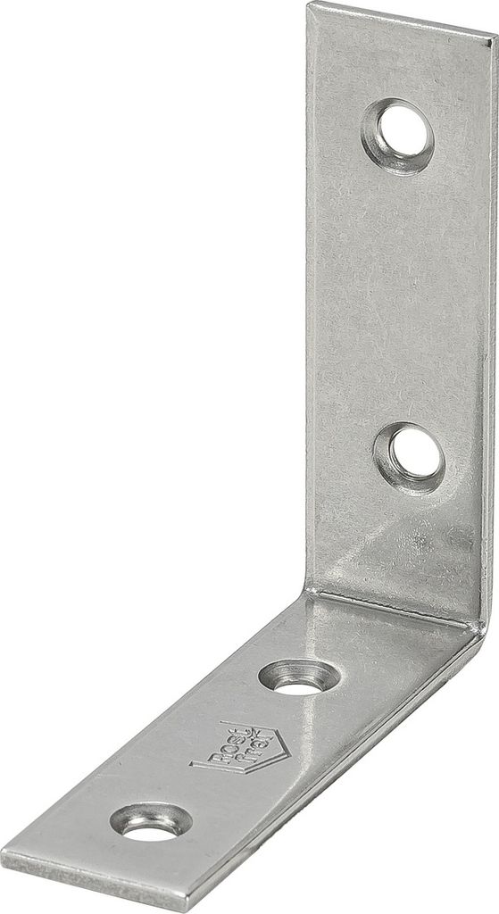 Vormann Stuhlwinkel 50x50x15 mm Edelstahl 1 Stk.