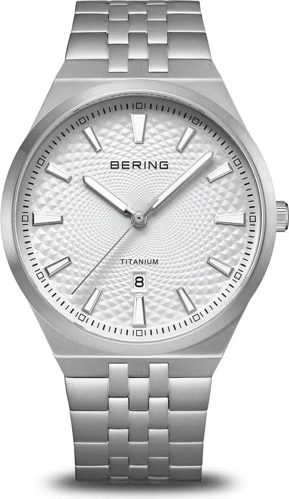 Montre Homme en Titane Bering 16141-704 avec Verre Saphir Inrayable