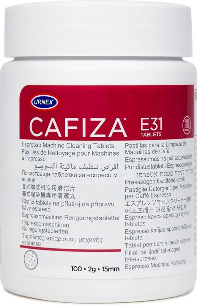 Urnex Cafiza E31, Tabletki do czyszczenia, Tubka, 1 szt. Zdjęcie produktu 