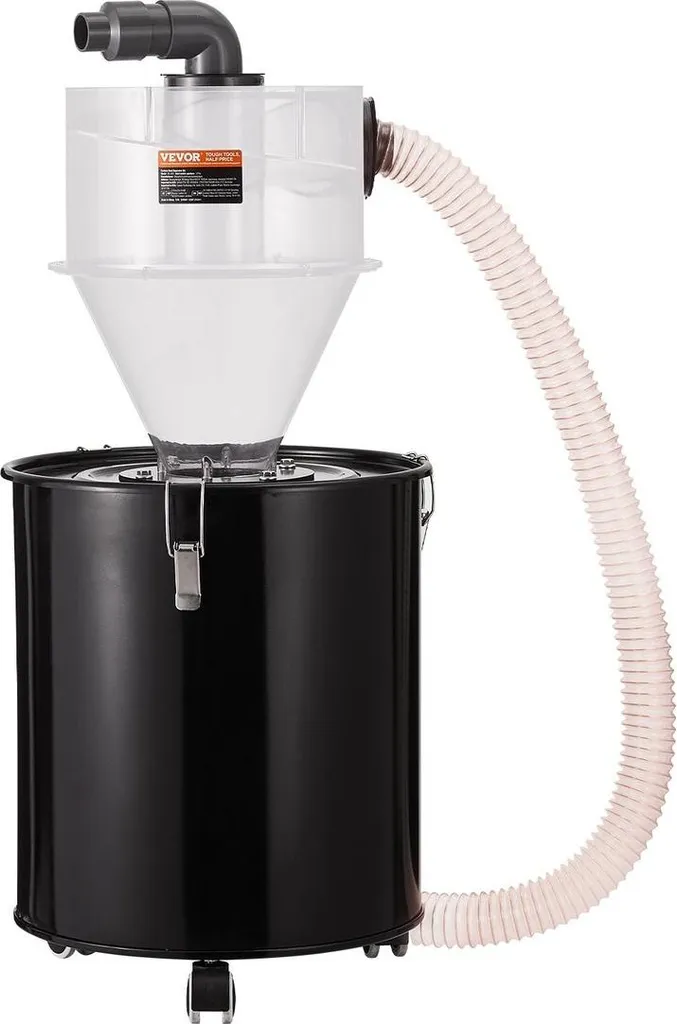Séparateur de poussière pour aspirateur de chantier et cuve de 50 L