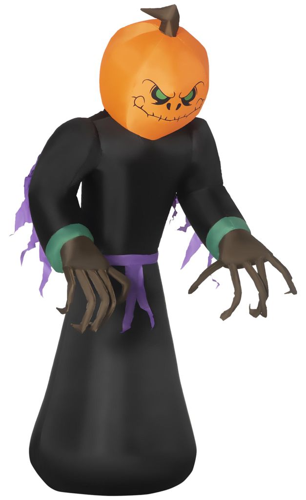 HOMCOM Halloween Dekoration Aufblasbar Selbstaufblasend Produktbild 