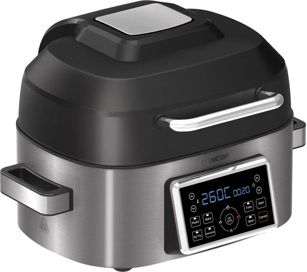 Sencor SBG 8900SS Grill 2000W avec Plaques Antiadhésives et Thermostat