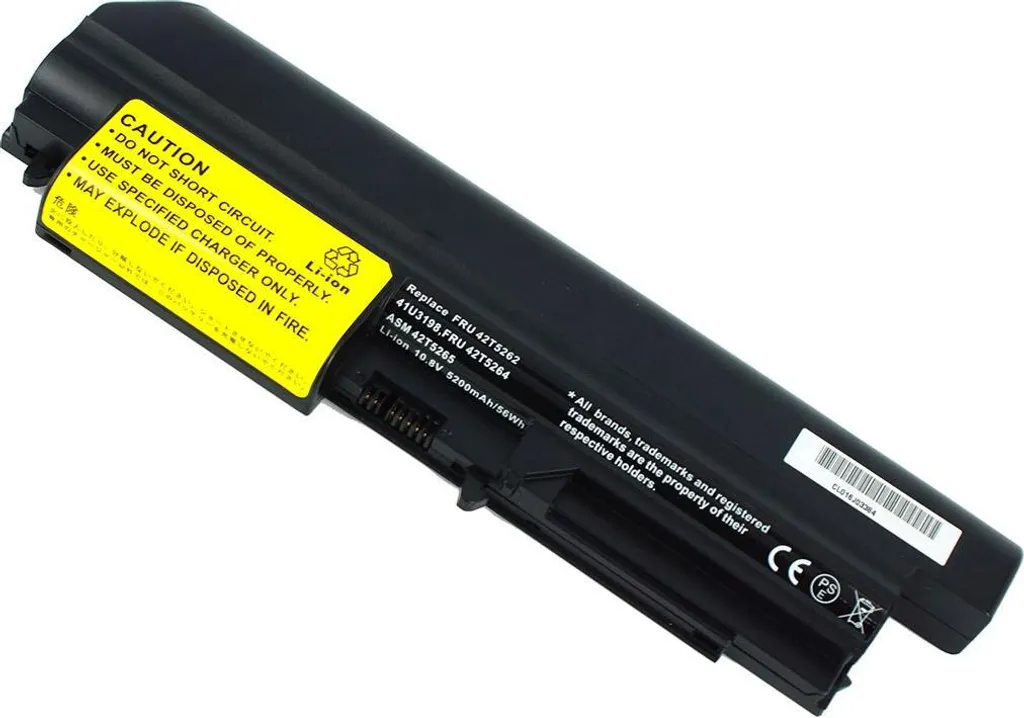 Sostituzione Batteria Lenovo ThinkPad R61 42T4677 PowerSmart 5200mAh
