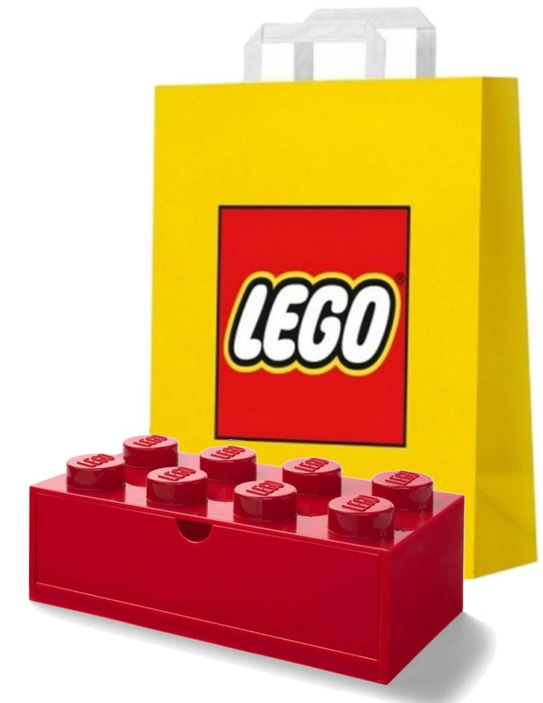 LEGO 40211730 LEGO DESSIN Tiroir 8, 1 tiroir, rouge Image du produit 