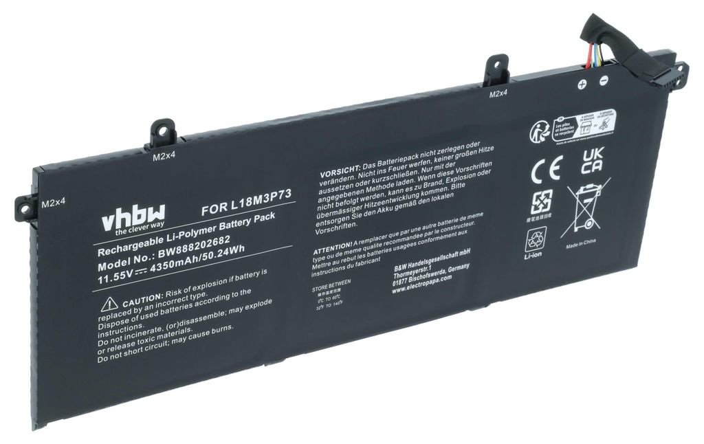 vhbw Akku kompatibel mit Lenovo ThinkPad T14 Gen 1 20S0, Produktbild 