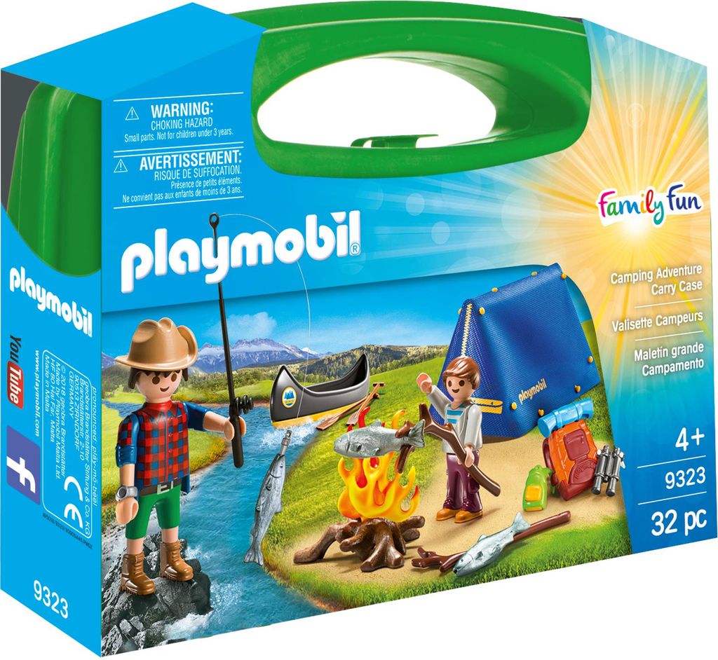 PLAYMOBIL Familiy Fun Carry Case Camping Adventure 9323 Produktbild