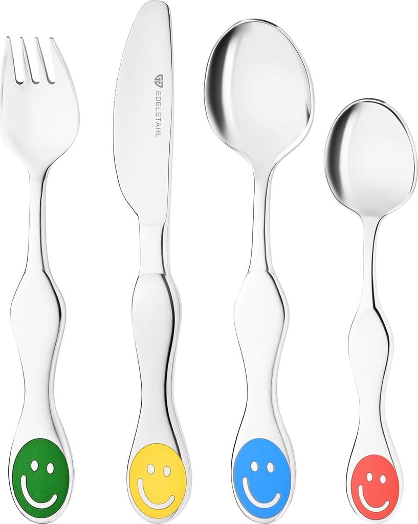 Green Harmony Kinderserviesset DIERE 4-teilig buntes Porzellanservice für Kinder Teller Tassen Müslischale Eierbecher Kinder Frühstücksset