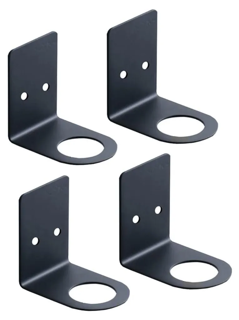 Fixation murale pour distributeur de savon noir 2,7 cm : fini le bazar