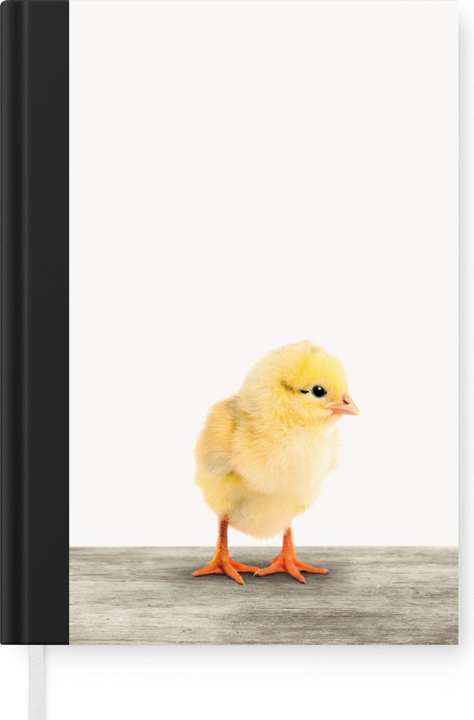 MuchoWow Notizbuch Tagebuch Haushaltsbuch Notebook A5 Küken - Tiere - Jungen - Mädchen - Kinder - Notizblock - Notizheft - Notebook - Schreibbl...