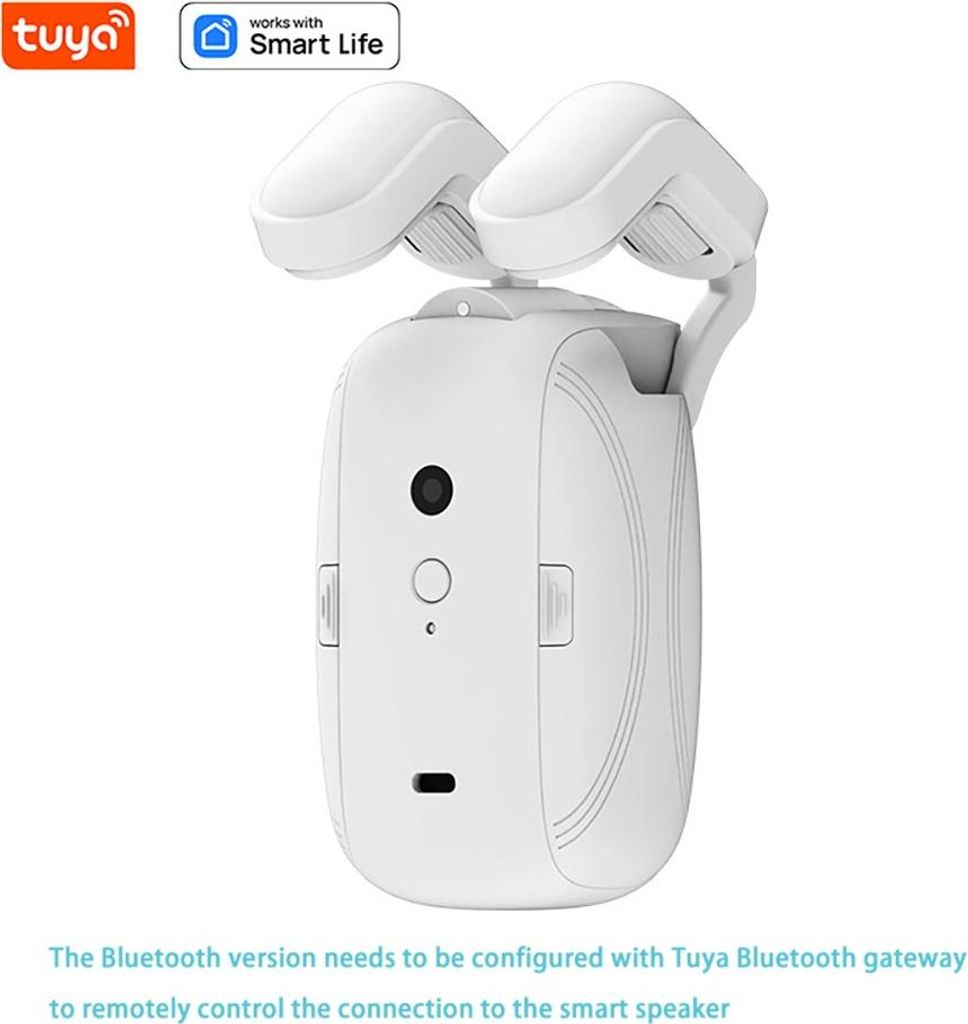 INF Intelligenter Elektrischer Vorhangmotor - Bluetooth Einzelöffnung für Römische Stange