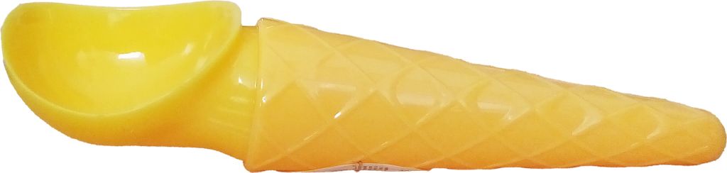 EISPORTIONIERER 20cm aus Kunststoff Eislöffel Eis Creme Eisschaufel Eiscremeportionier 96 (Gelb)