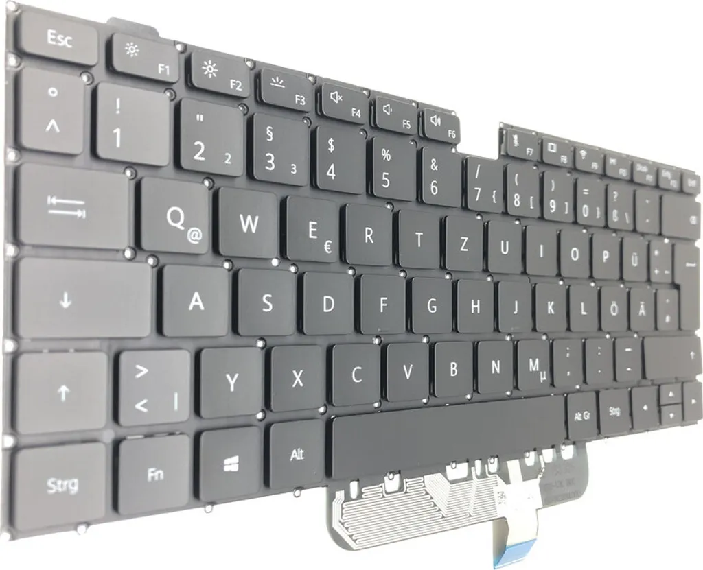 Clavier Noir AZERTY sans Rétroéclairage pour HUAWEI MagicBook 15 - 2