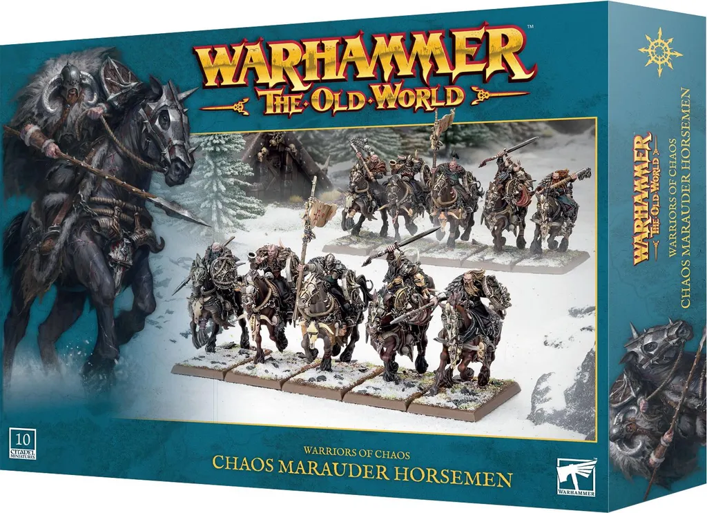 Warhammer The Old World : Guerriers du Chaos Cavaliers Maraudeurs