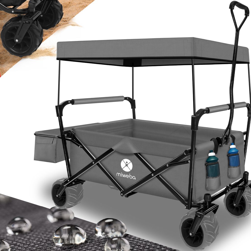 Miweba Bollerwagen MB-10 - Handwagen faltbar - Produktbild 