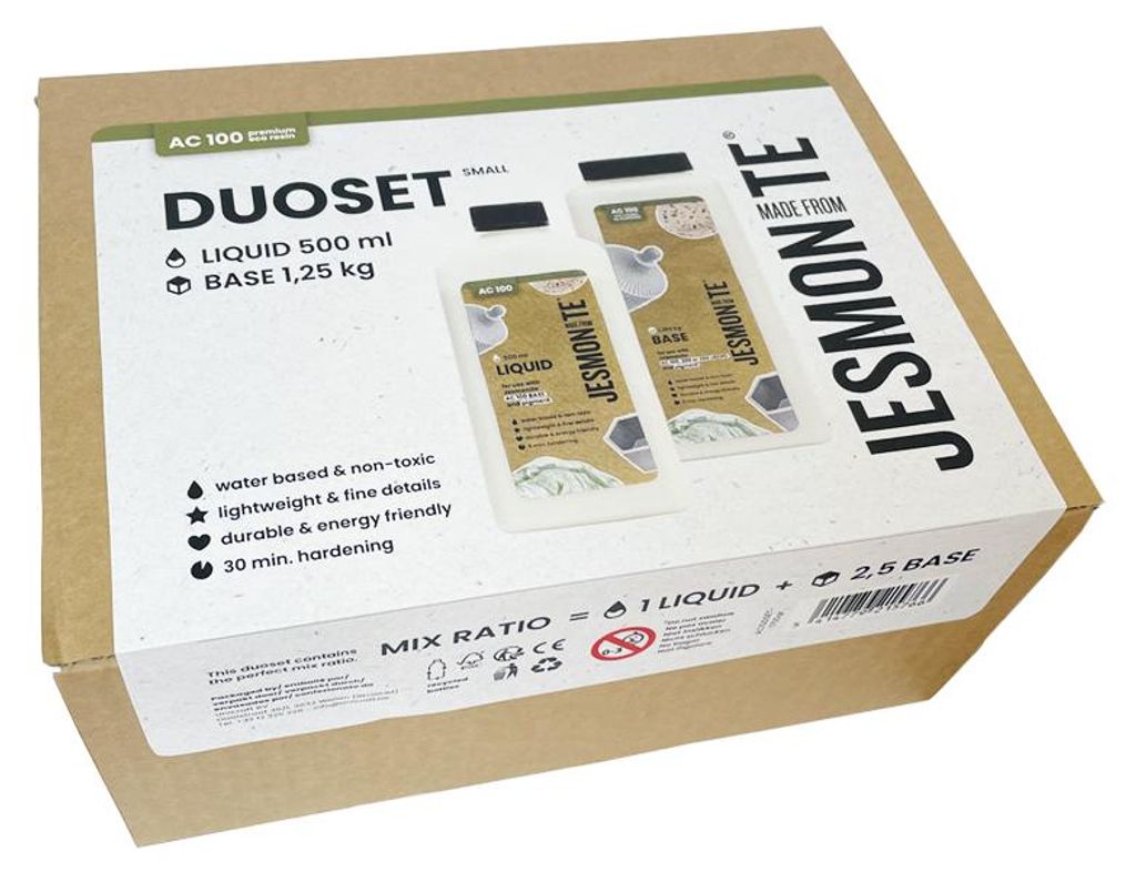 Jesmonite AC 100 Duoset „500 ml tekutiny + 1,25 kg Obrázok produktu 