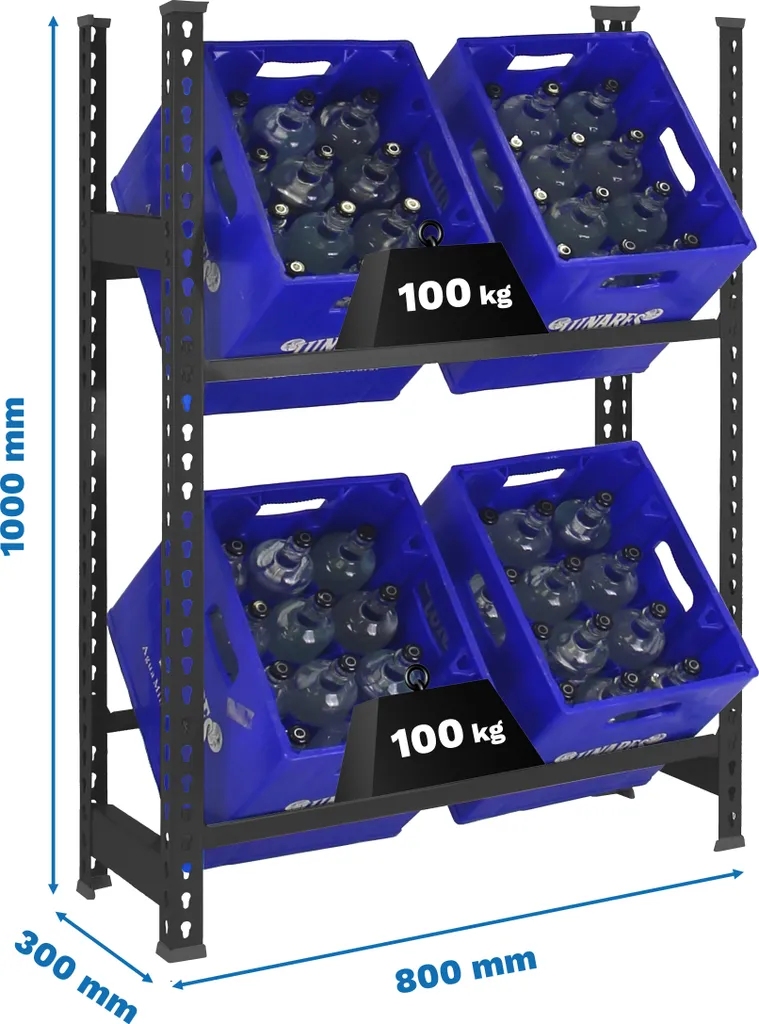 Gagnez de la Place : Casier à Boissons Simonrack Anthracite Compact