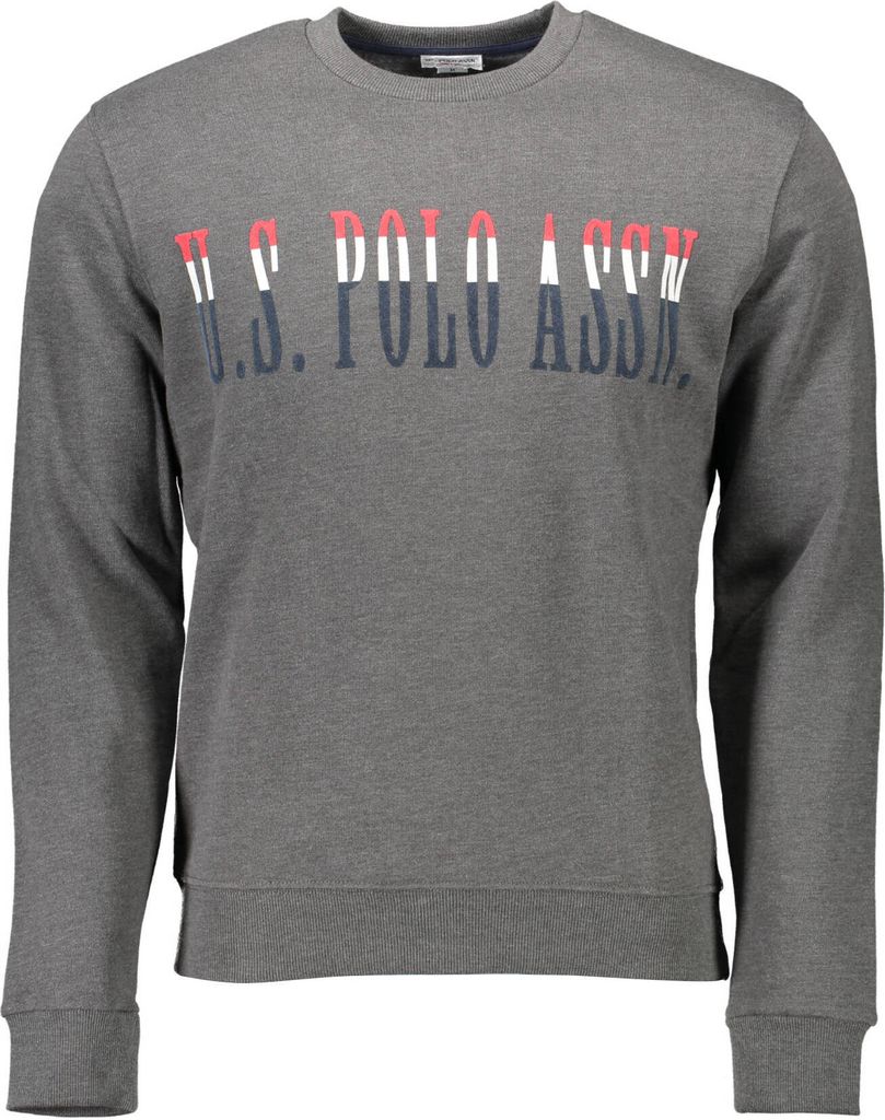 U.S. POLO ASSN. Sweatshirt Herren Textil Grau SF9222 - Größe: XL