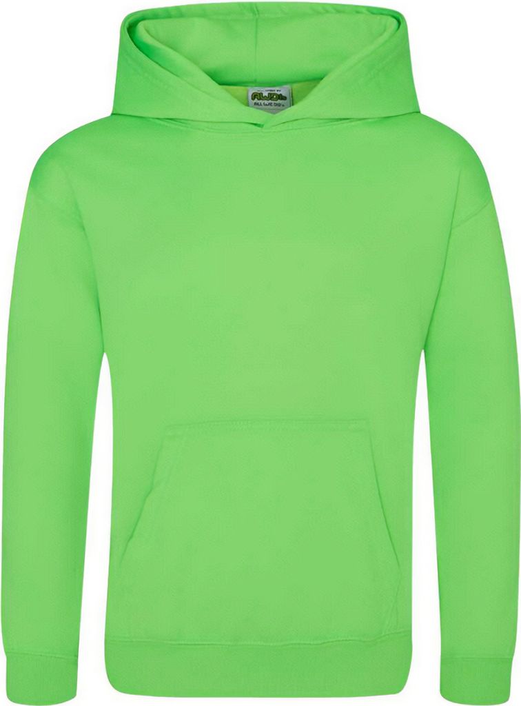 Awdis - "Electric" Kapuzenpullover für Kinder PC7436 (152-158) (Leuchtend Grün)