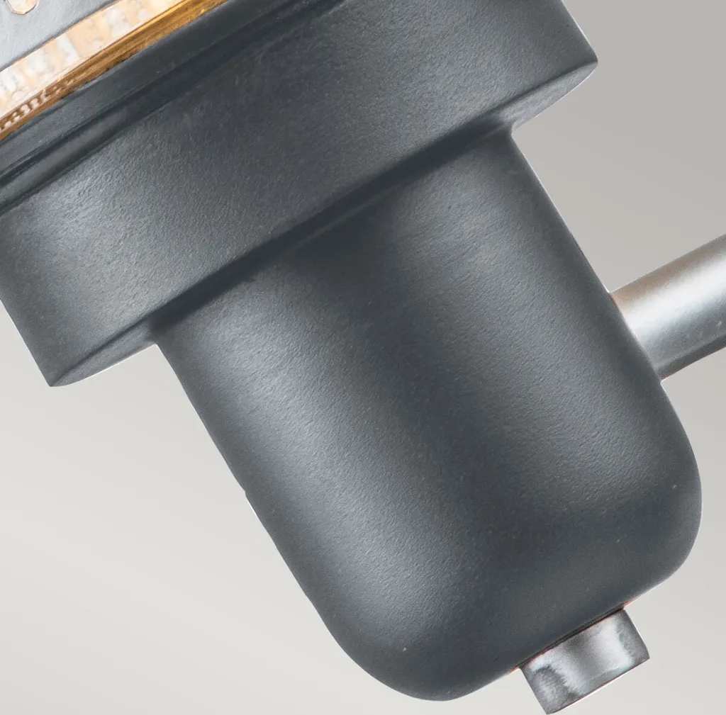 Luminaire extérieur design gris Saturne Elstead avec douille E27 40W