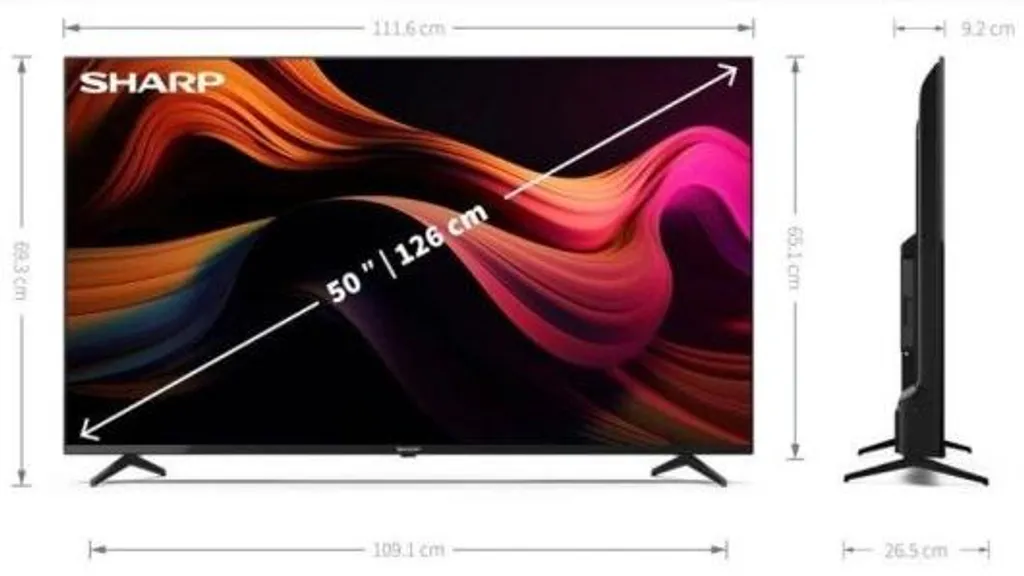 Smart TV 4K Sharp 50GL4060E idéale pour Streaming et Cinéma Maison - 14