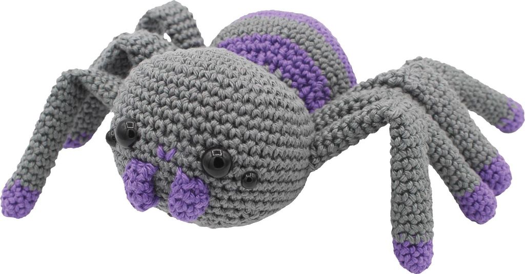 Hardicraft Häkelset Spinne Sonja 20 cm - DIY Bastelset Häkeln