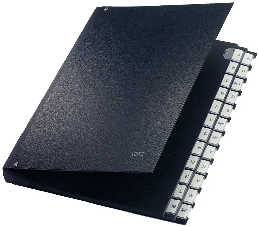 Trieur alphabétique Leitz 5924 Noir : fini le désordre administratif