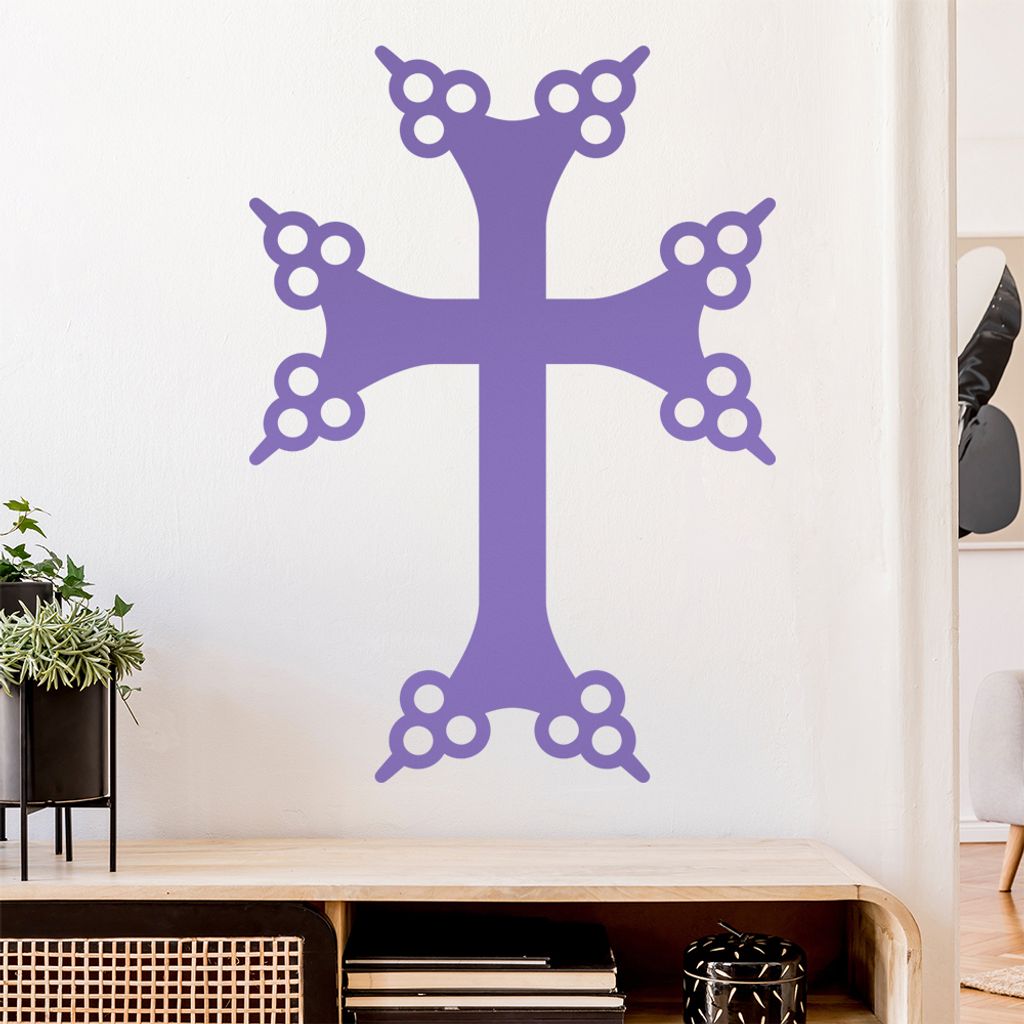 Chatschkar Wandtattoo Wandaufkleber Wall Sticker - Dekoration, Küche, Wohnzimmer, Schlafzimmer, Badezimmer