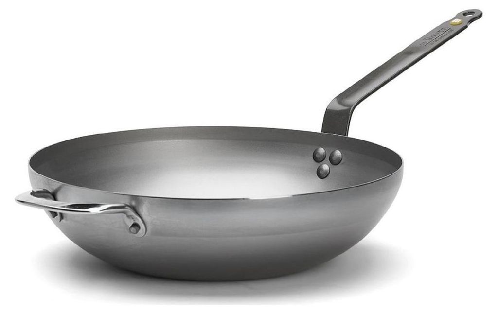 DE BUYER Patelnia do woka stożkowa, wysokość: 165 mm, Zdjęcie produktu 