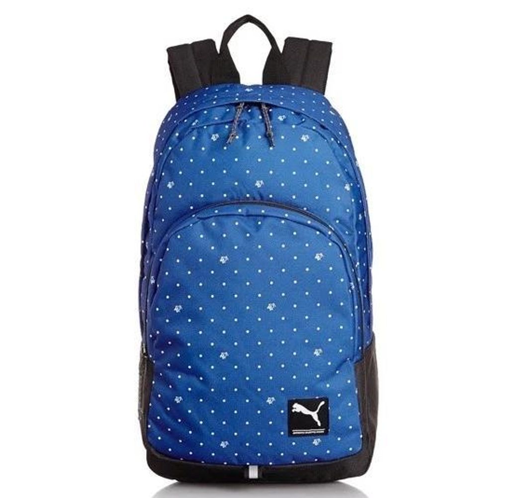 Puma Freizeit Sport Rucksack PUMA Academy Backpack blau weiss