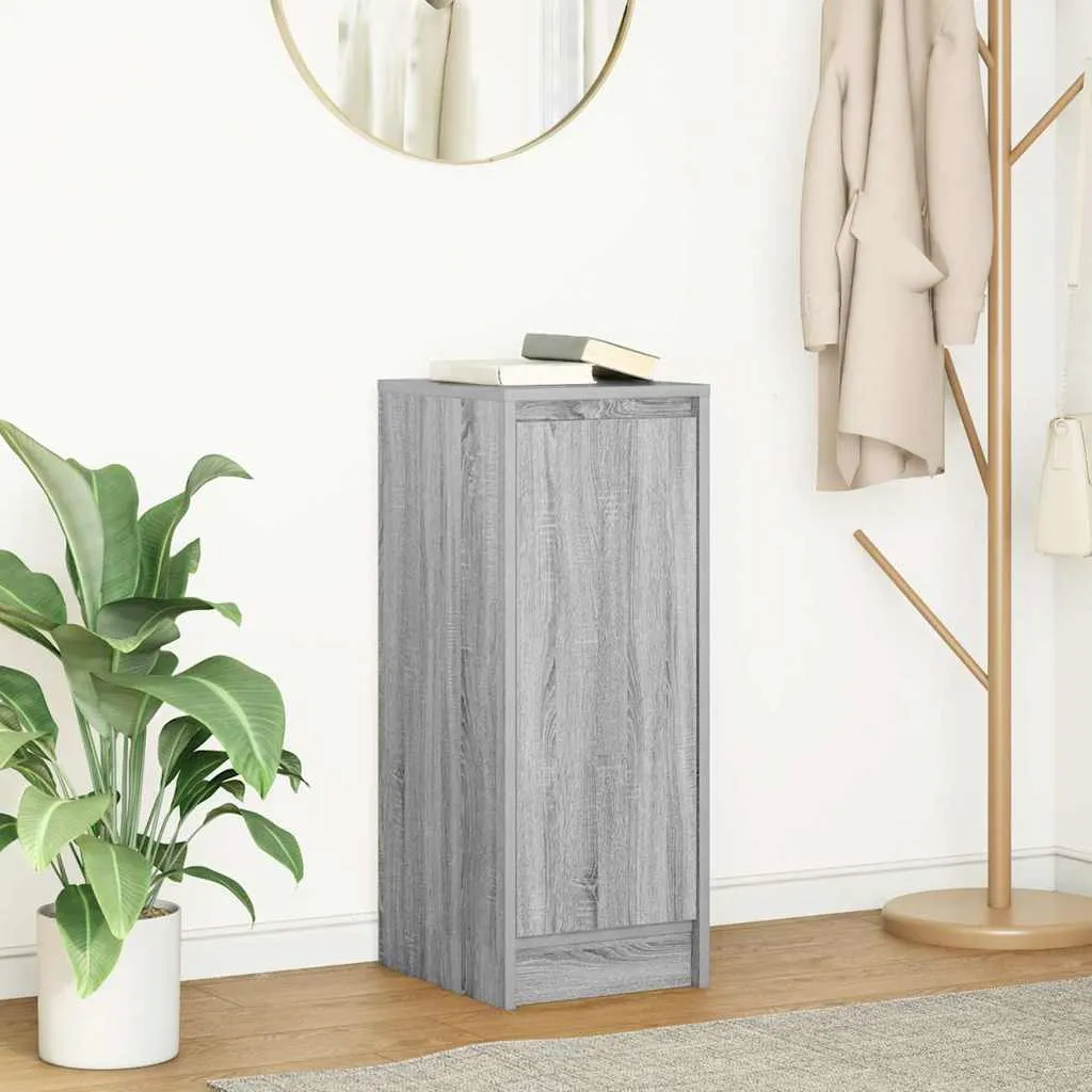 Maison Exclusive Mobile Multiuso Grigio Sonoma 29,5x34x76 cm | Design Moderno