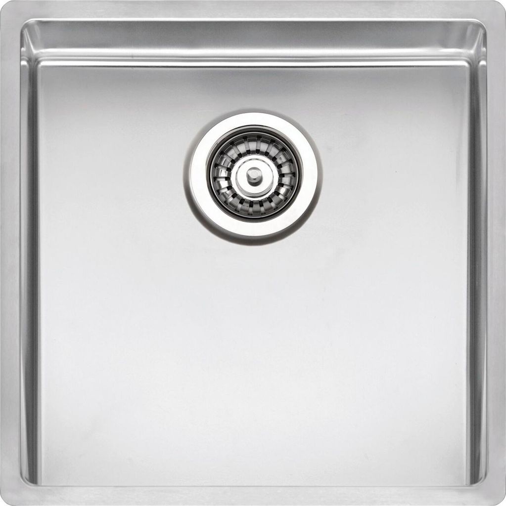 Reginox 3D-Spüle New York 40x40kg-CC ohne Überlauf - Edelstahl Seidenglanz