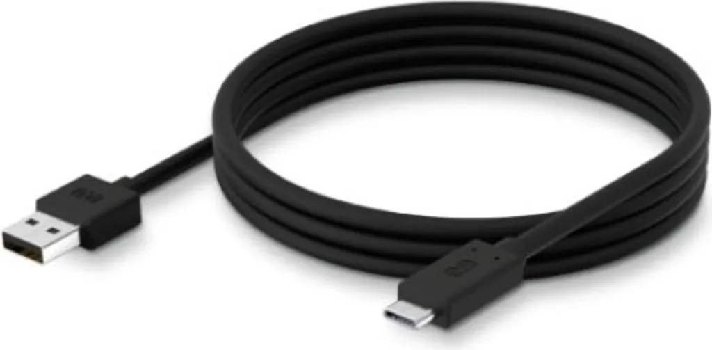 Câble USB-C Zebra ET56 ET40 anti-torsion pour charge et données 1,2m