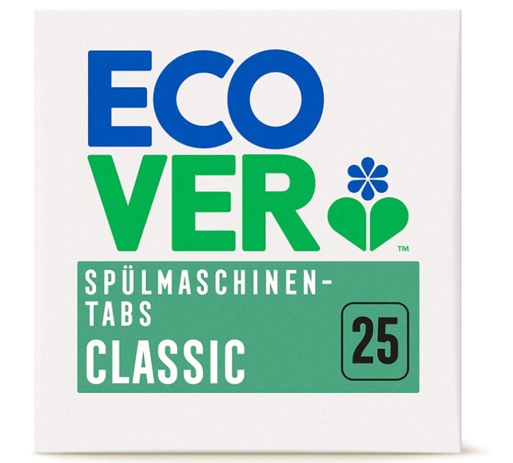 Ecover, Tablety do umývačiek riadu, 25 kusov - Účinné Obrázok produktu 