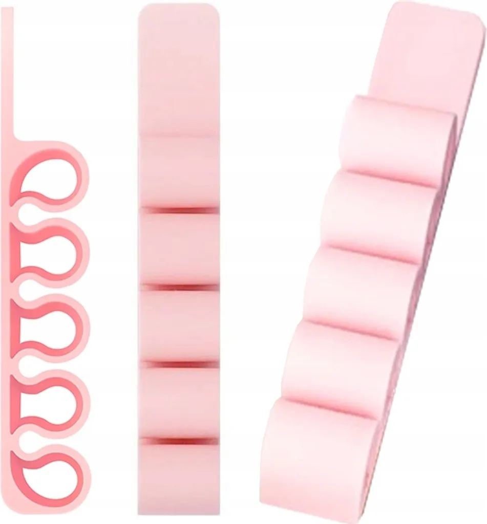 Organizer Cavi Casa e Bimbi Silicone Rosa KP36461 - Sicuro e Pratico