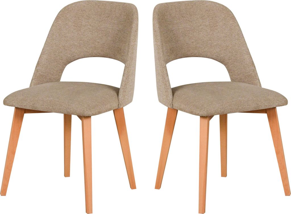 Esszimmerstuhl 2 x "MONTI 4", natür buche