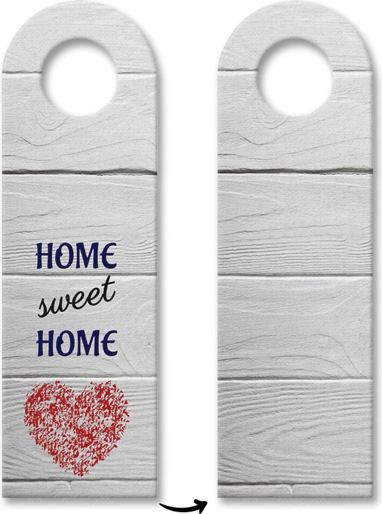 HOME sweet HOME Türhänger mit Herz