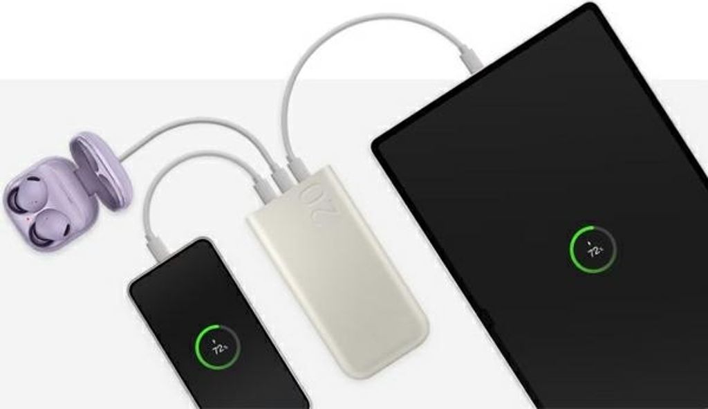 Samsung EB-P4520XUEGEU Powerbank 20000 mAh Beige Produktbild 14