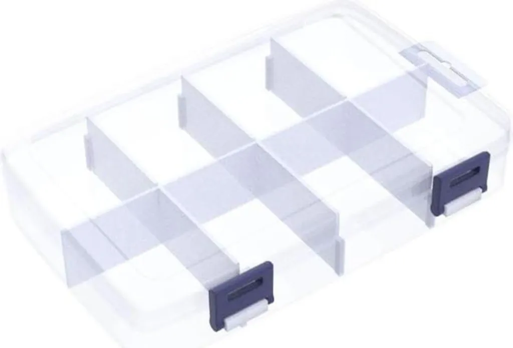 Boîte de rangement à compartiment cristal pour micro-pièces - 3 boîtes - 2