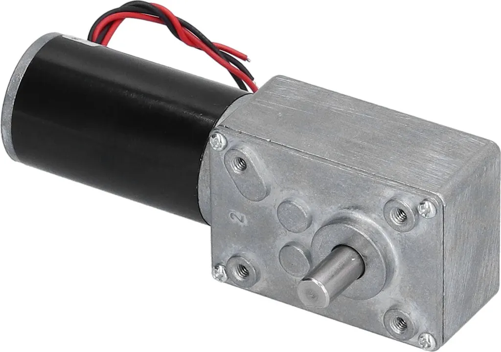 Moteur réducteur 12V 80 tr/min : stop au retour de charge moteur