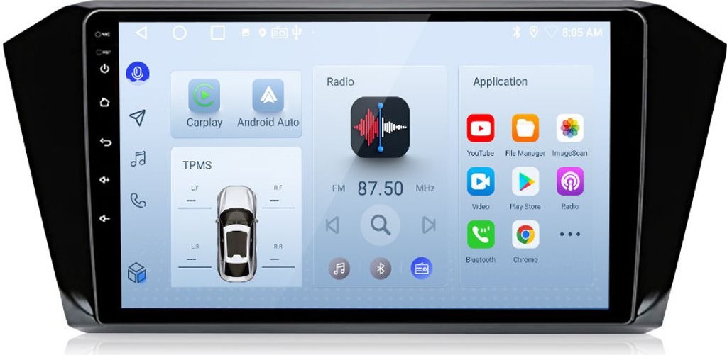 Awesafe Radio 6+128GB dla Passat B8 od 2015 2Din Android VW Zdjęcie produktu 