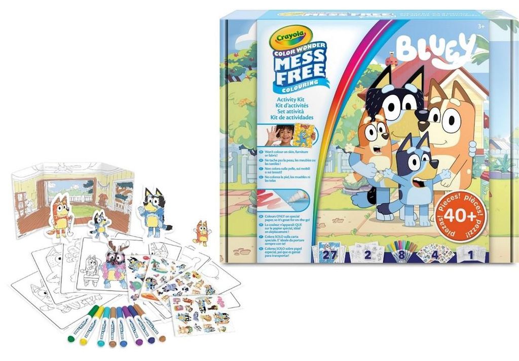 Crayola - Color Wonder Super Set Bluey Immagine del prodotto 